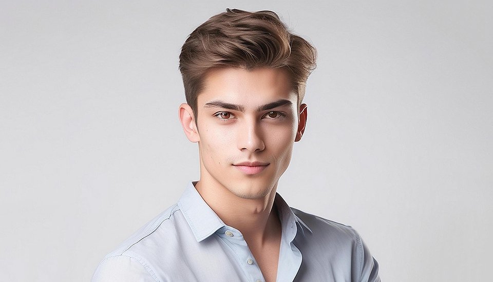 Custom Men's Toupee Hair System Handmade Production Process